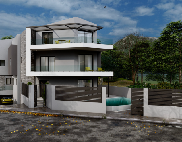 Maison de luxe à Saronikos - miniature