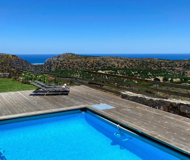 Villa de prestige en pierre à Gouves